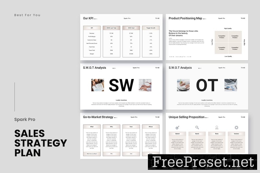 Sales Strategy Plan Presentation 3RC79YH