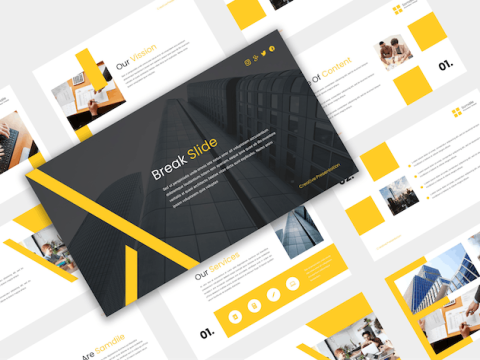 Samdile - Business Google Slides Template