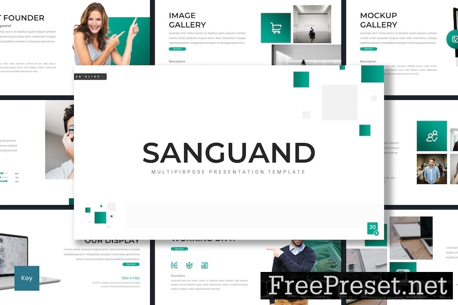 Sanguand - Business Keynote Template Q938WBX