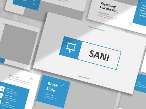 Sani - Business Keynote Template NYNSW88