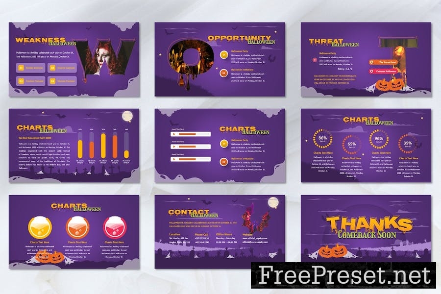 Sapeky - Halloween Keynote Template WYL5U6T