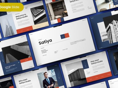 Satiya - Business Google Slide Template N8G7XLT