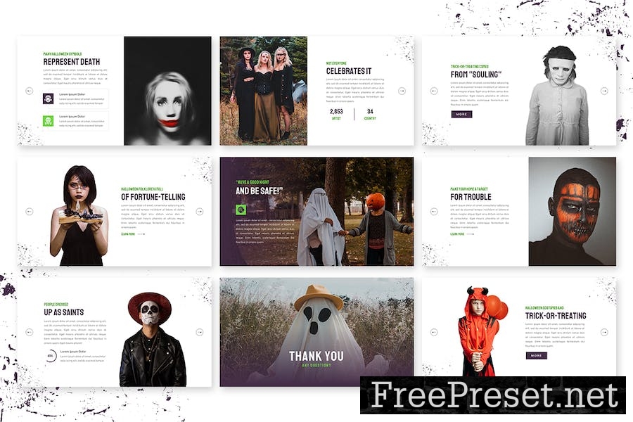 Scaredown - Google Slides Template F9UNUTF