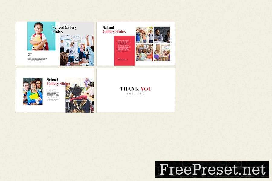 School Presentation Google Slides Template DYGW56L