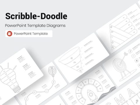 Scribble-Doodle Infographics PowerPoint YTHXF8S