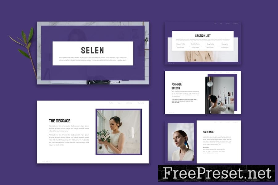 Selen - Keynote Template WTZGNW6