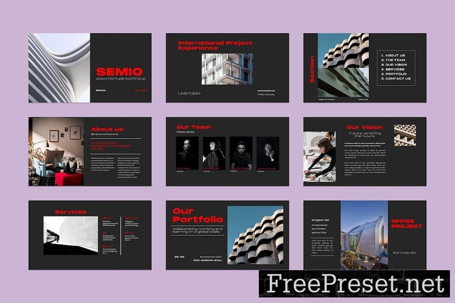 Semio - Architecture Keynote Template FTBQ8KL