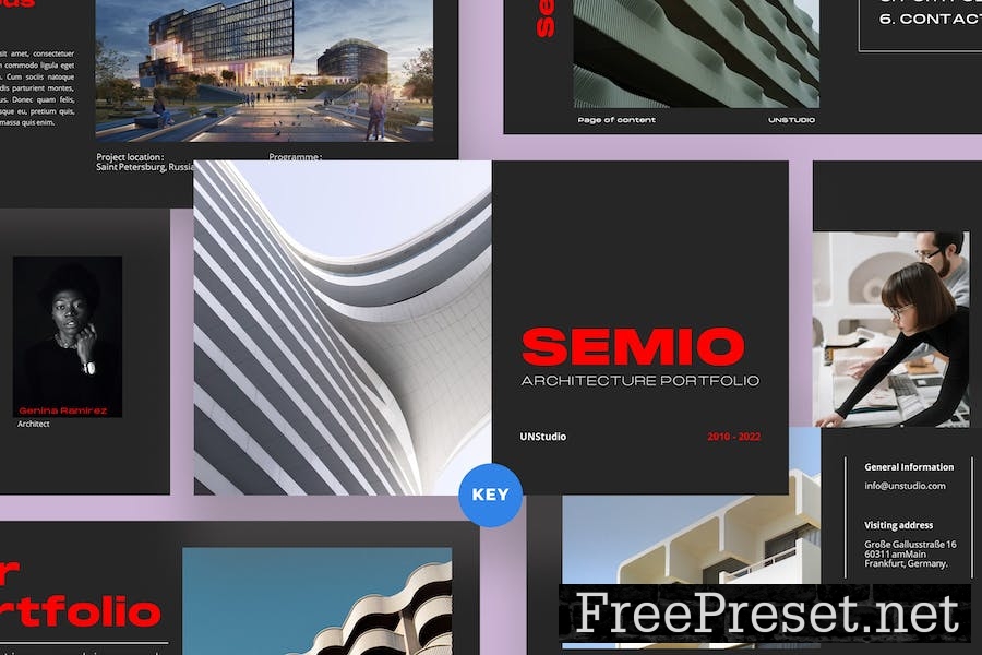 Semio - Architecture Keynote Template FTBQ8KL