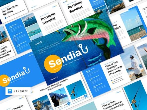 Sendiat - Fishing Club Keynote Template ERAEHCX