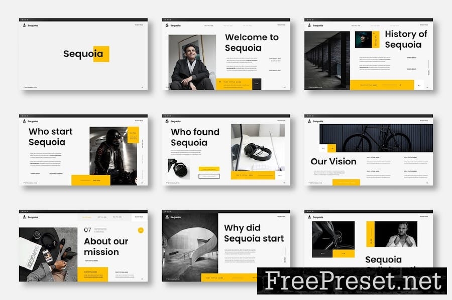 Seqouia – Business Keynote Template 8P6LNSQ