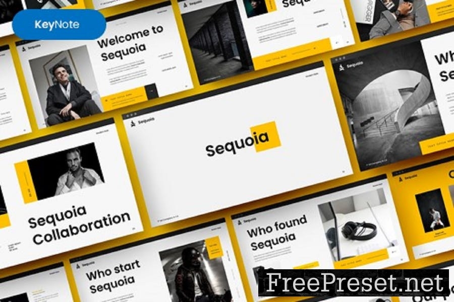 Seqouia – Business Keynote Template 8P6LNSQ