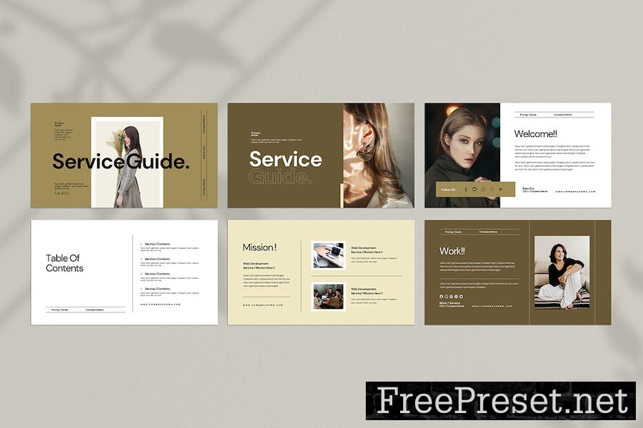 Services & Pricing Guide Template 5ZMNRAY