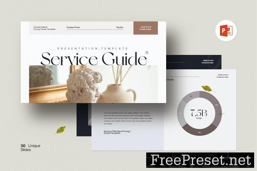 Services & Pricing Guide Template DMJ69TZ