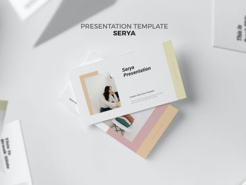 Serya : Creative Pale Powerpoint Template WJWPFV2