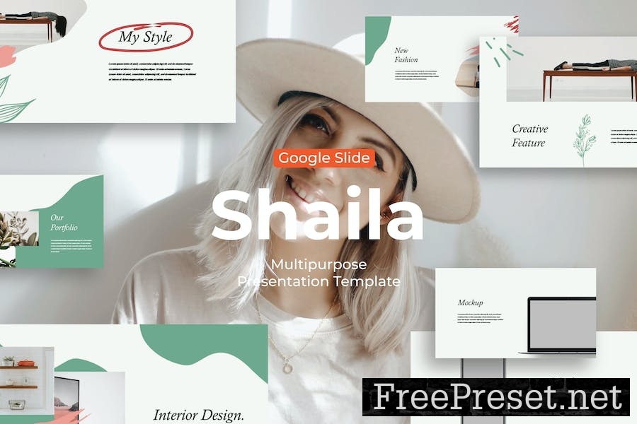 Shaila - Google Slide Template ZV3JQ2C