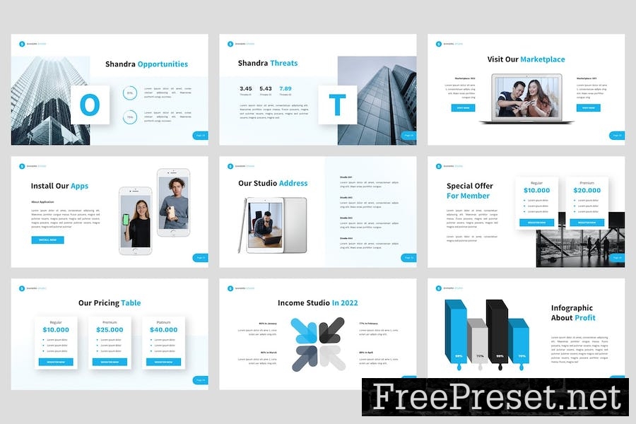 Shandra - Pitch Deck Keynote Template 4RLXMLR