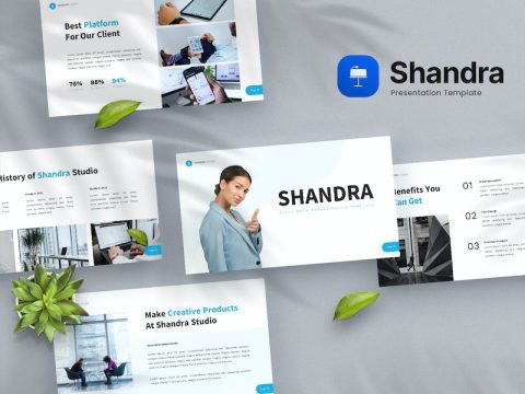 Shandra - Pitch Deck Keynote Template 4RLXMLR