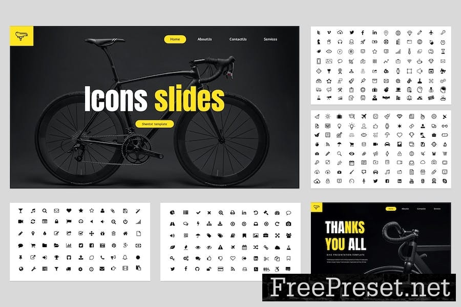 Shentot - Bicycle Sports Club Keynote Template MPSVC84