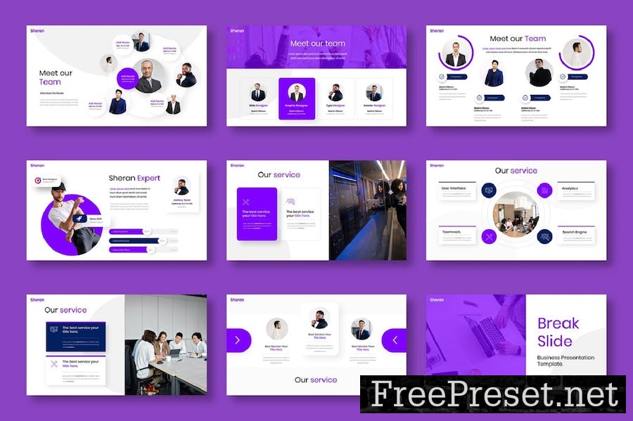 Sheran – Business Keynote Template HRHPMMJ