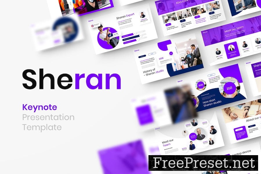 Sheran – Business Keynote Template HRHPMMJ