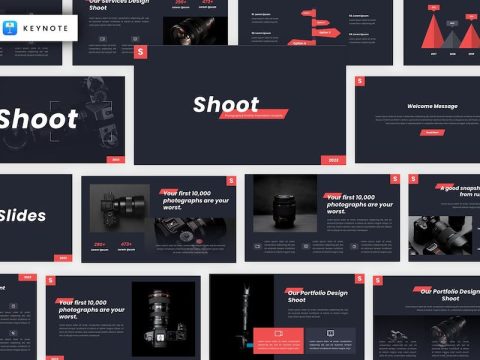 Shoot - Photography & Portfolio Keynote Template R89J74L