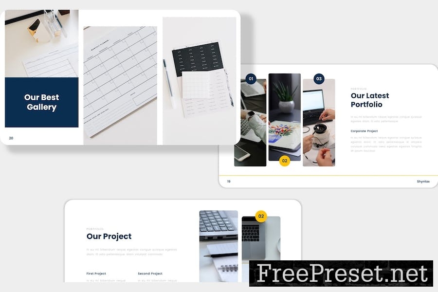 Shyntax - Business Agency Keynote Template GBG85HF