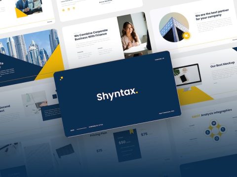 Shyntax - Business Agency Keynote Template GBG85HF