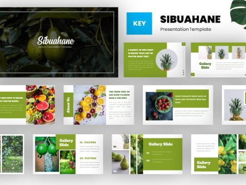 Sibuahane - Natural Keynote Template 33K7TW4