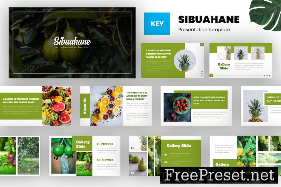 Sibuahane - Natural Keynote Template 33K7TW4