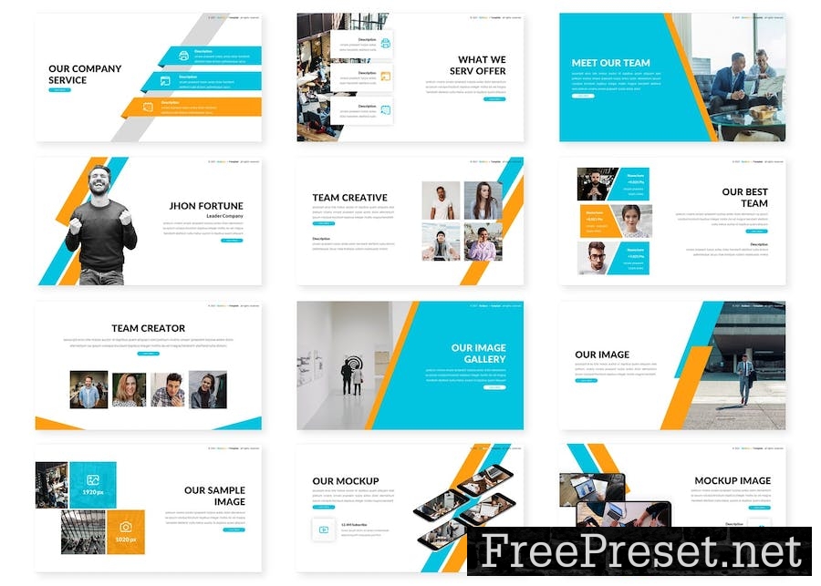 Siciliens - Business Keynote Template KRAU4KG