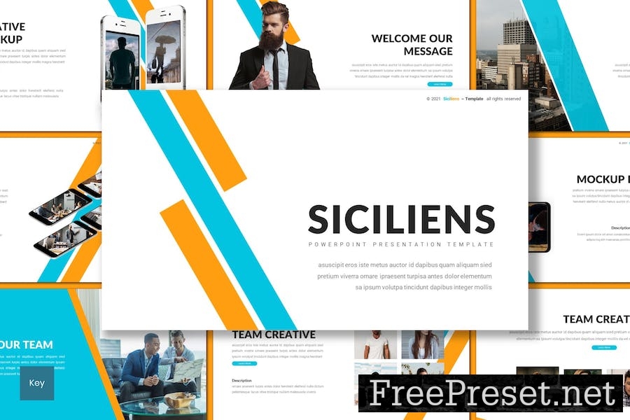 Siciliens - Business Keynote Template KRAU4KG