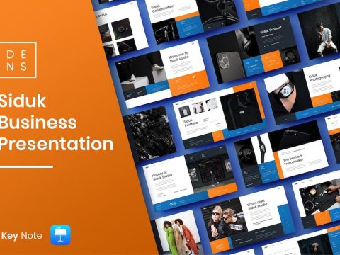 Siduk – Business Keynote Template D6DE9WM