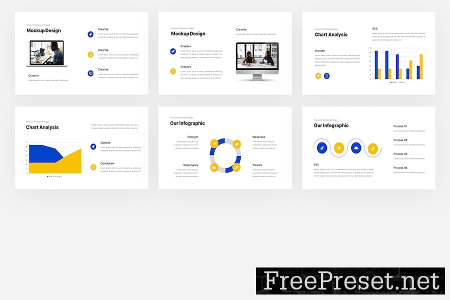 Silentzo - Minimal Business PowerPoint Template U5296HY