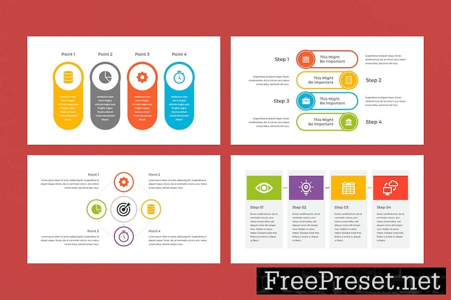 Simple Infographic Keynote 49R2N3L