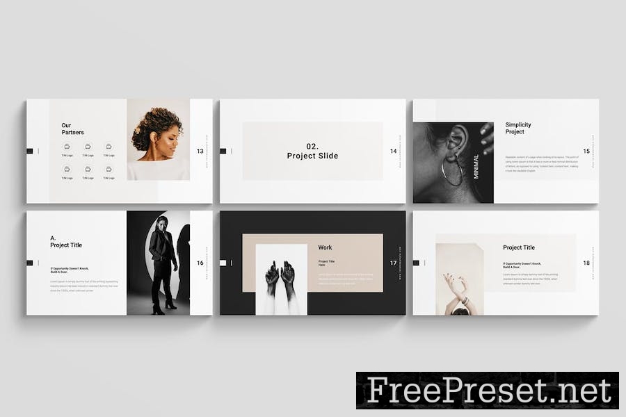 Simplicity Keynote Presentation Template BUAJYBE