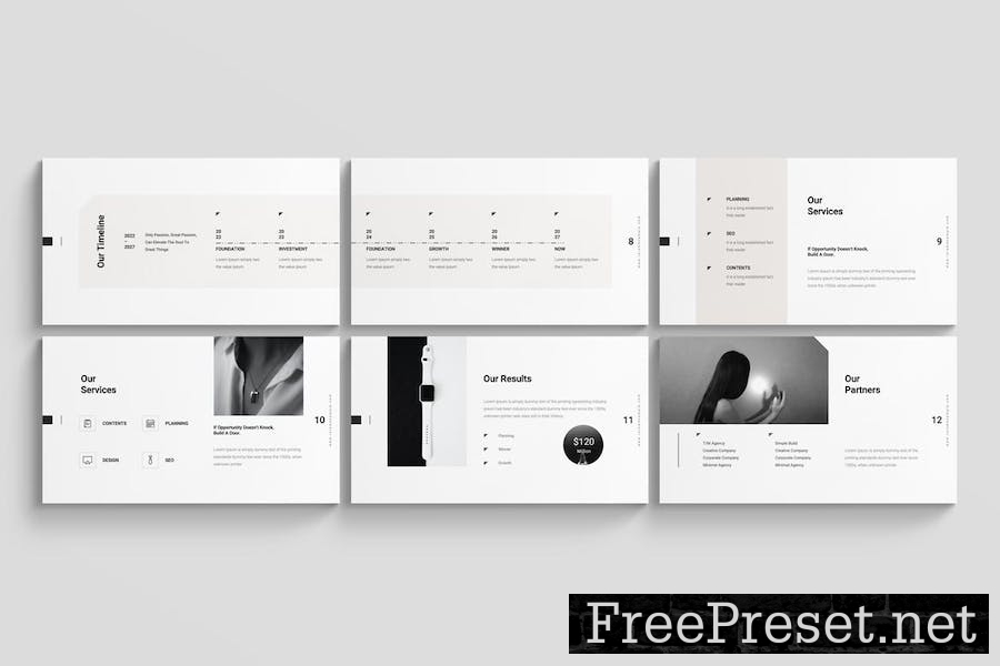 Simplicity PowerPoint Presentation Template SBDWMWF