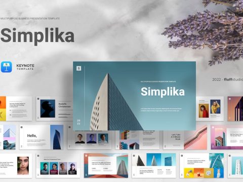 Simplika - Minimalist Keynote Template 4W8BT3S