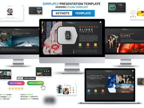 Simpliply Keynote Presentation Templates RCJQLNK