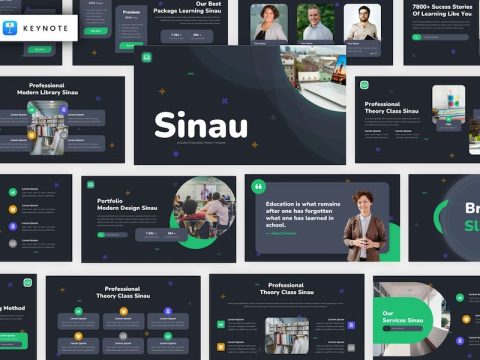 Sinau - Education Keynote Template YCHMF7B