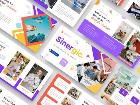 Sinergic - Creative Keynote Template