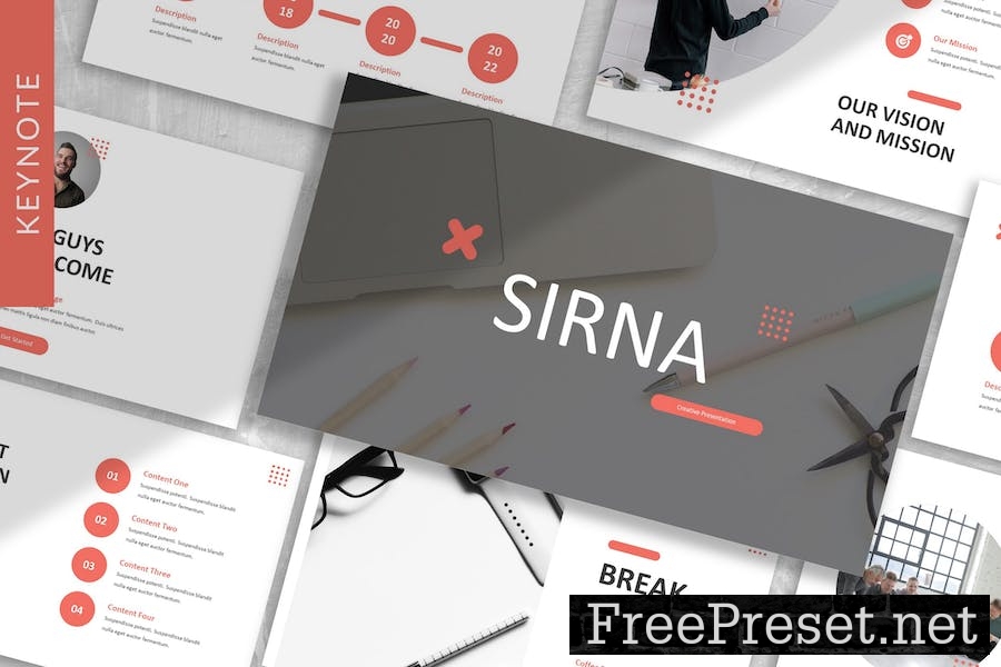 Sirna - Business Keynote Template 6NSGVTP