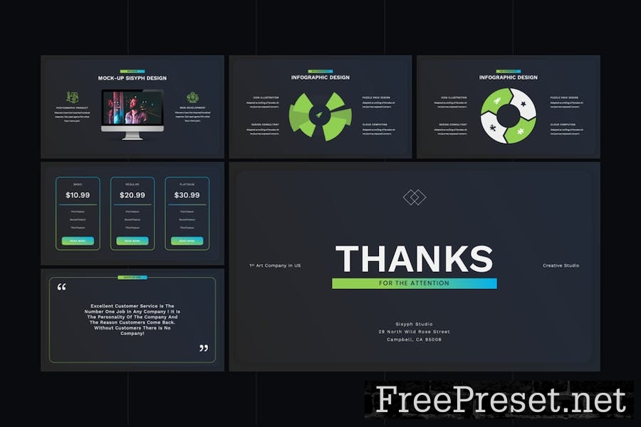 Sisyph - Creative Business Keynote Template 7XUHA2V