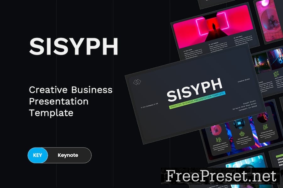 Sisyph - Creative Business Keynote Template 7XUHA2V