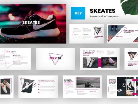 Skeates - Shoes & Sneakers Keynote Template CA55AZB