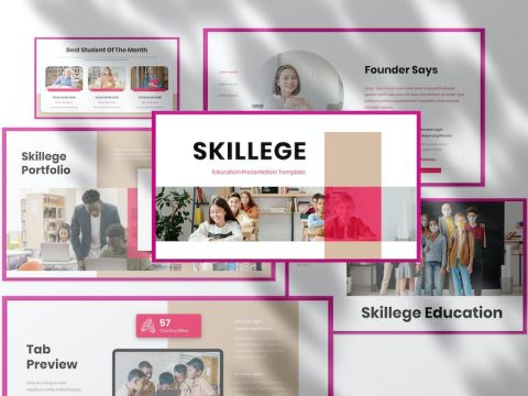 Skillege - Education Presentation Google Slide