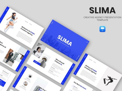 SLIMA - Creative Agency Keynote Template JNHCVUU