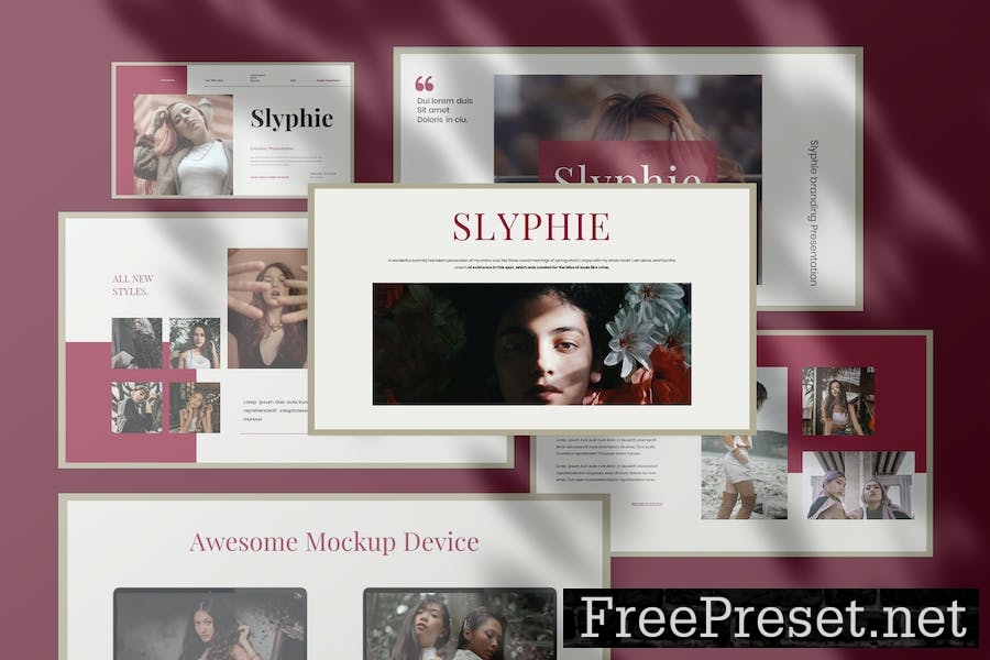 Slyphie - Business Presentation Keynote Template 5HLLJSB