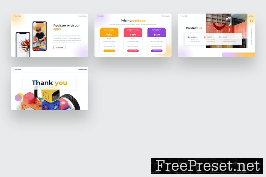 Smartkids - Kids Education Keynote Template VYQRWCM