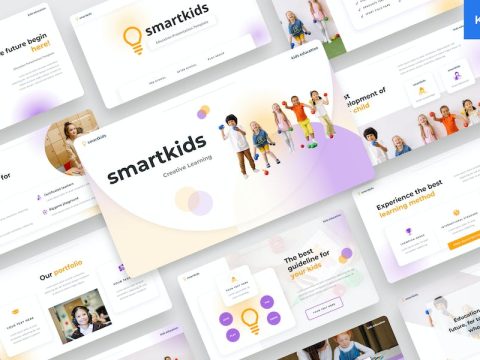 Smartkids - Kids Education Keynote Template VYQRWCM