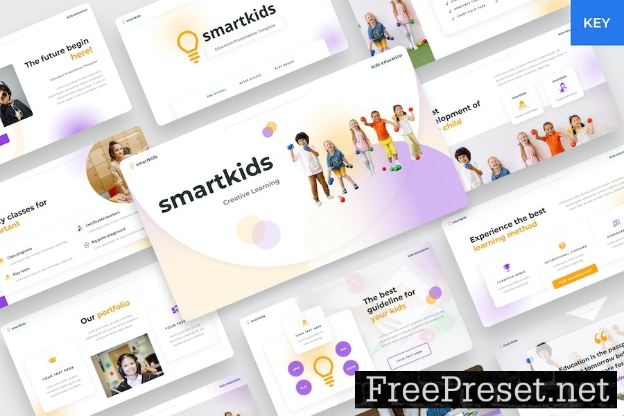 Smartkids - Kids Education Keynote Template VYQRWCM